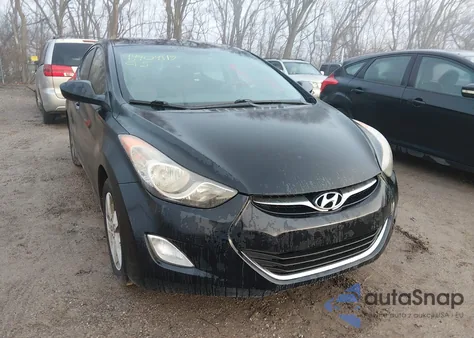 2012 Hyundai Elantra Gls (Ulsan Plant) z USA, uszkodzony, nr VIN KMHDH4AE2CU277821